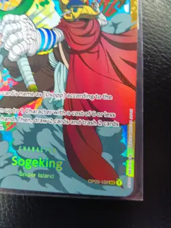 Sogeking OP03-122 SEC Pillars Of Strength One Piece CCG NM US SELLER 💎💎💎💎💎 - Image 4