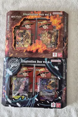 One Piece TCG: Illustration Box Vol. 5 & Vol. 6, New & Sealed. - Image 2