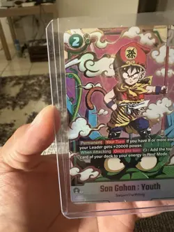 Son Gohan : Youth SCR Alt Art FB03-139 Dragon Ball Super Fusion World Eng Card - Image 2
