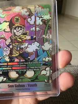 Son Gohan : Youth SCR Alt Art FB03-139 Dragon Ball Super Fusion World Eng Card - Image 3