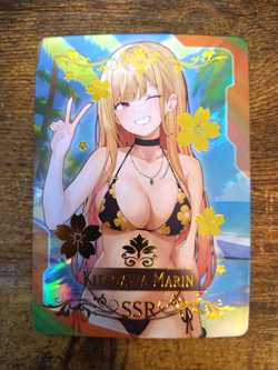 SSR Beautiful Waifu Card - Marin - Goddess Story FOIL - Image 1