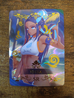 SR Beautiful Waifu Card - Nessa - Goddess Story FOIL - Image 1