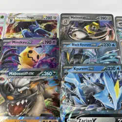 Pokemon Jumbo Card Lot Oversized Promo Cards EX GX V Full Art Bundle x20 - Image 3