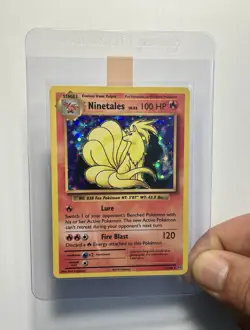 Ninetales 15/108 (MP) Holo Rare XY Series: Evolutions 2016 Pokemon Card TCG - Image 4