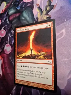 Seething Song - MTG - Mirrodin - Common - Lightly Played - Image 2