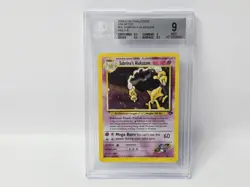 POKEMON GYM CHALLENGE UNLIMITED #16 SABRINAS ALAKAZAM HOLO BGS 9 NICE!!!!!! - Image 1