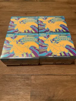 Pokemon Ascended Heroes ETB Elite Trainer Box LOT OF FOUR (READ DESC) FREE SHIP - Image 1