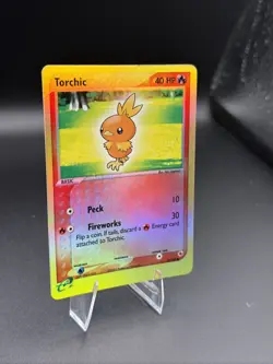 Pokemon Torchic 73/109 Ruby and Sapphire Reverse Holo - LP - Image 2