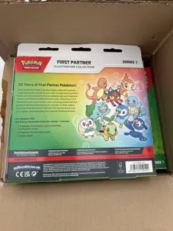 Pokemon First Partner Illustration Collection Series 1 Sealed Box - Image 2
