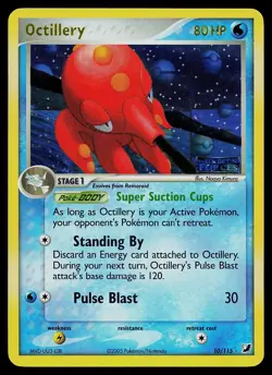 Pokemon Card - Octillery Unseen Forces 10/115 Reverse Holo Stamped - Image 1