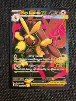 Pokemon TCG Mega Lopunny ex 115/094 Ultra Rare ME02: Phantasmal Flames - Image 1