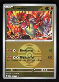 Groudon (Dusk Ball) 108/217 Rare ME: Ascended Heroes Pokemon Reverse Holo LP - Image 1