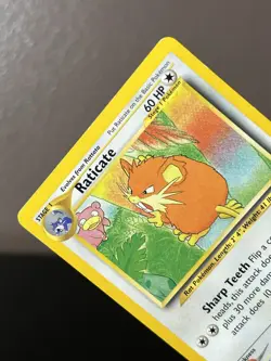 Pokemon Raticate 6/18 Southern Islands 2001 HP - Crease - WotC Promo Vintage - Image 4