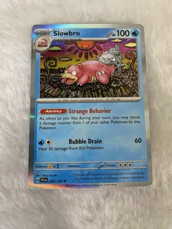 Slowbro 043/198 Sv01: Scarlet & Violet Base Set - Pokemon TCG - Holo Rare - NM - Image 3