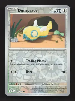 Dunsparce 120/159 Common Journey Together Pokemon Near Mint - Image 1