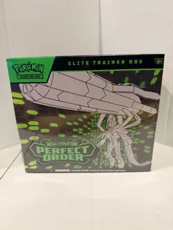 Pokemon TCG: Mega Evolution 3: Perfect Order: Elite Trainer Box Sealed Ship Fast - Image 1
