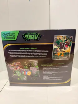 Pokemon TCG: Mega Evolution 3: Perfect Order: Elite Trainer Box Sealed Ship Fast - Image 2