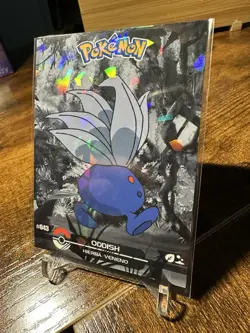 2025 Pokemon Crystal Card Collection Black Dark Edition #043 Oddish Holo - Image 2