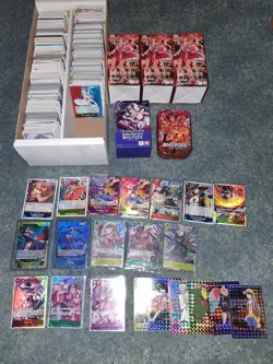1000 ONE PIECE TCG CARD GAME BULK LOT NEAR MINT/MINT ENGLISH AND SOME JAPANESE - Image 1