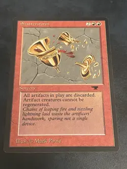 Shatterstorm Antiquities Mtg Magic The Gathering Card LP - Image 1