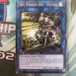 Sky Striker Ace - Hayate OP10-EN002 Ultimate Rare NM Yugioh Card - Image 2