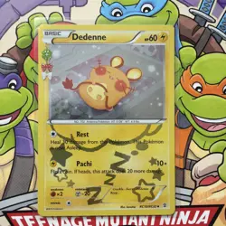 Dedenne Reverse Holo (RC10/RC32) Generations Pokemon Card - LP - Image 1