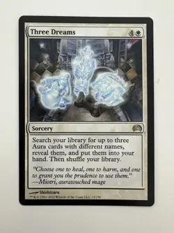Three Dreams MTG Magic the Gathering Card NM Near Mint PCA - Image 1