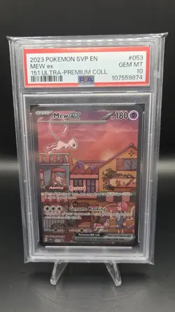 Mew ex 053 — PSA 10 — Black Star Promo — Ultra Premium Collection — Pokemon Card - Image 1