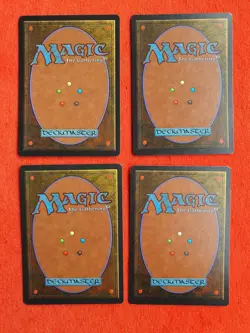 Red Elemental Blast x4 PLAYSET, MTG Revised /3rd Ed(1994) Common Red Instant NM - Image 2