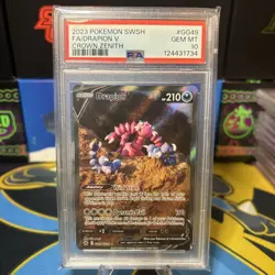 Pokemon TCG Crown Zenith: Galarian Gallery - Drapion V GG49 - PSA 10 - Image 1
