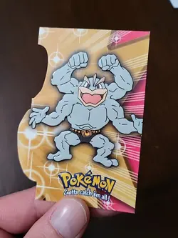 MP! 2000 Pokemon Topps TV Series 3 Die Cut Machamp EV012 Of 12 - Image 2