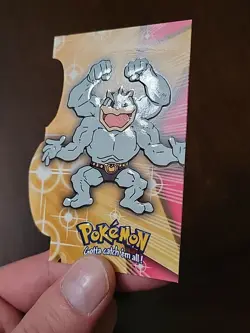 MP! 2000 Pokemon Topps TV Series 3 Die Cut Machamp EV012 Of 12 - Image 3