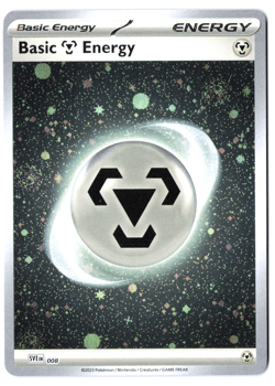 Pokemon TCG Basic Metal Energy Cosmo Holo NM - Image 1
