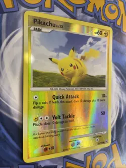 Pikachu 70/100 Majestic Dawn Reverse Holo 2008 Pokemon Card LP - Image 2