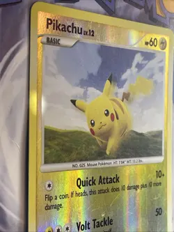 Pikachu 70/100 Majestic Dawn Reverse Holo 2008 Pokemon Card LP - Image 5