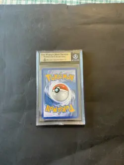 2010 Pokemon HeartGold & SoulSilver Triumphant Alph Lithograph Bgs 8 - Image 2