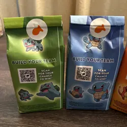 Pokemon Goldfish Crackers Lot Of 4 Ltd Squirtle Pikachu Bulbasaur Charmander - Image 4
