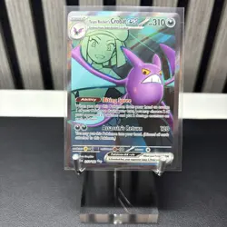 Pokemon TCG Team Rocket Crobat Ex 217/182 Destined Rivals Full Art Ultra Rare NM - Image 1