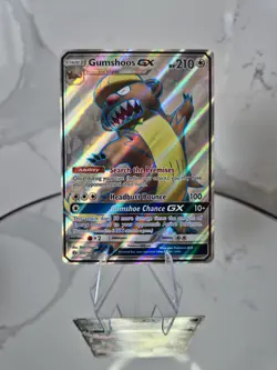 Pokemon TCG Gumshoos GX Full Art #145 Sun & Moon NM 🍬 - Image 1