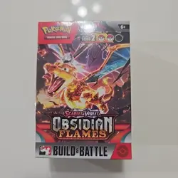 Pokemon Scarlet And Violet Obsidian Flames Build And Battle Box - NEW - Image 1