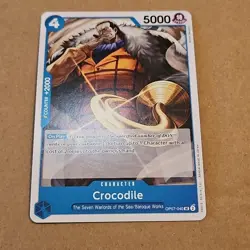 One Piece Crocodile (OP07-040/201) OP07 500 Years in the Future NM TCG CCG - Image 2