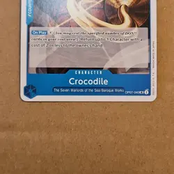 One Piece Crocodile (OP07-040/201) OP07 500 Years in the Future NM TCG CCG - Image 4