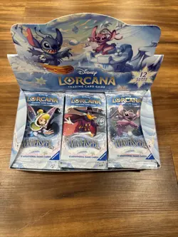 NEW SEALED Disney Lorcana TCG Winterspell English 24x Booster Packs - Image 1