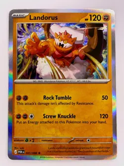 Landorus 41/88 - Holo - Pokemon Card - Pokemon Perfect Order - English MINT - Image 1