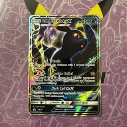 Pokemon Umbreon GX TCG Sun Moon SM36 Promo Card - Image 2