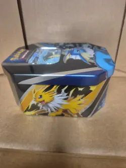 Empty Pokemon TCG: Sword & Shield V Tin Vaporeon SWSH150 Black Star Promo Card - Image 2