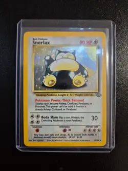 Pokemon Jungle Snorlax 11/64 Holo Rare 1999 WotC – NM/LP – Vintage Original Card - Image 1