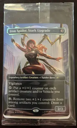 Magic The Gathering MTG Spider-Man Marvel Legends Foil Cards Set of 3 Sealed - Image 3