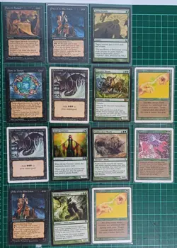 Vintage Magic The Gathering Card Lot Hymn to Tourach Dark Ritual Channel - Image 1