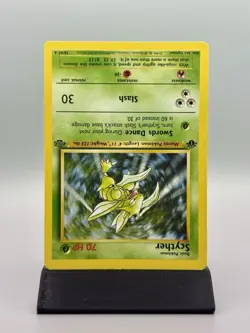 Scyther 1st Edition 26/64 Jungle LP - Pokemon TCG Card Rare Non-Holo - Image 2